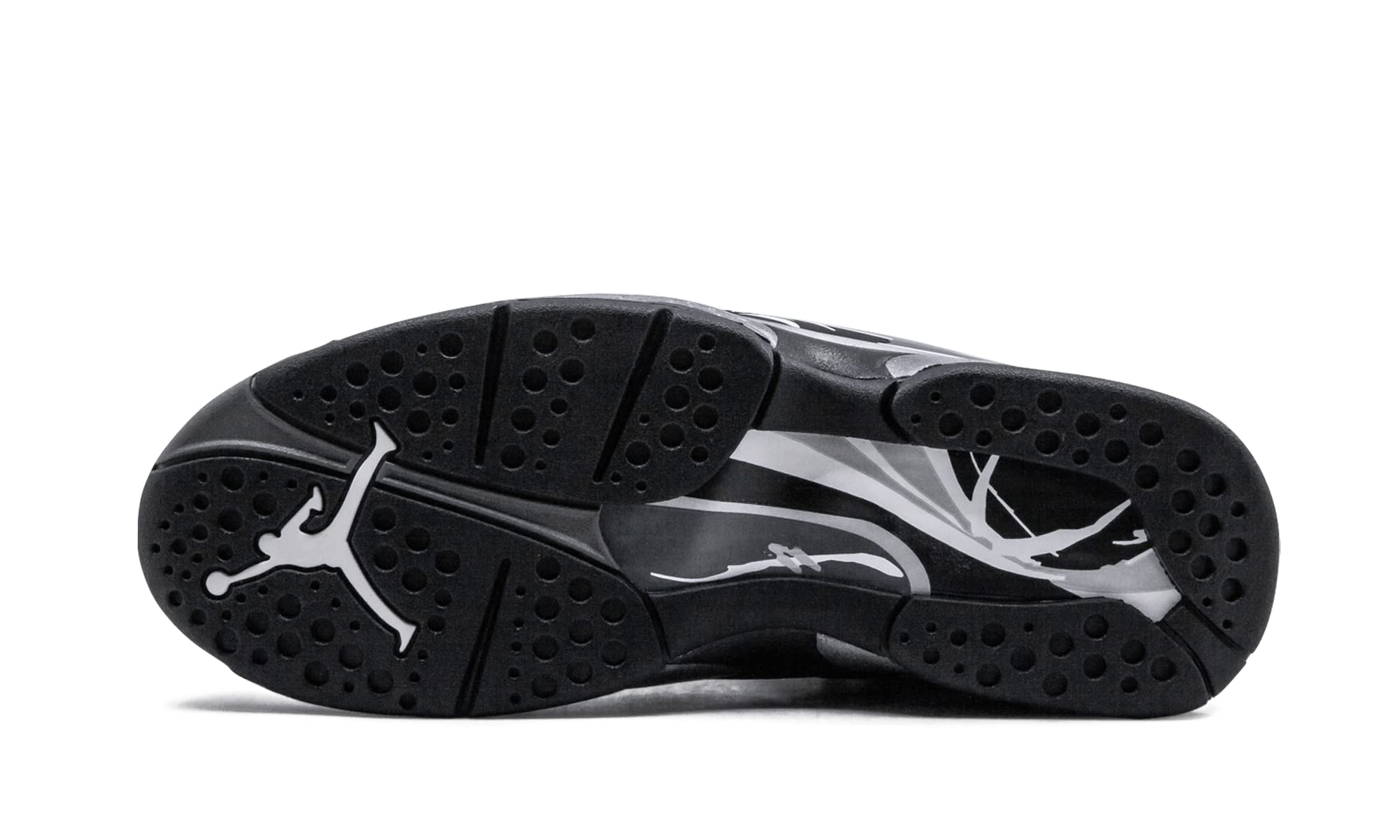 AIR Jordan AJ Retro 8 Men's Basketball Shoes - Black/White/Light Graphite | High-Performance Sneakers for Streetwear & Court Play