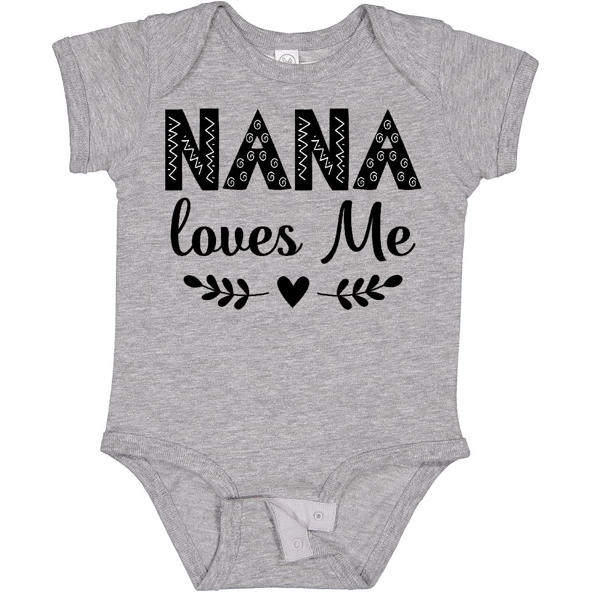 Inktastic Nana Baby Girl Clothes - Cute Baby Bodysuit for Newborns & Infants | Soft Cotton Onesie for Playtime, Photo Shoots & Everyday Wear