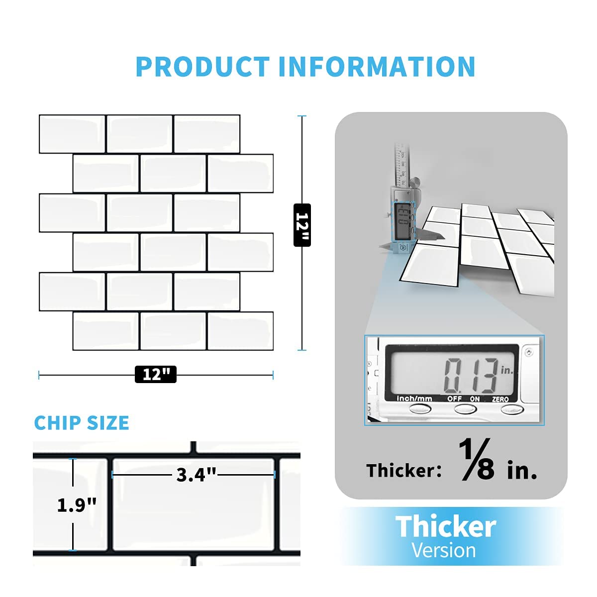 Art3d Peel and Stick Tile Backsplash Kit with Smoothing Tool - Easy DIY Kitchen & Bathroom Wall Decor for Home Renovation