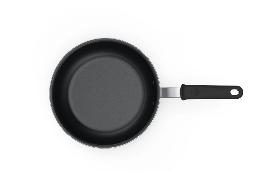 Vollrath Tribute 10-Inch Nonstick Aluminum Fry Pan with Silicone Handle - Professional Restaurant-Grade Cookware for Home Chefs & Commercial Kitchens - Perfect for Searing, Frying & Sauteing