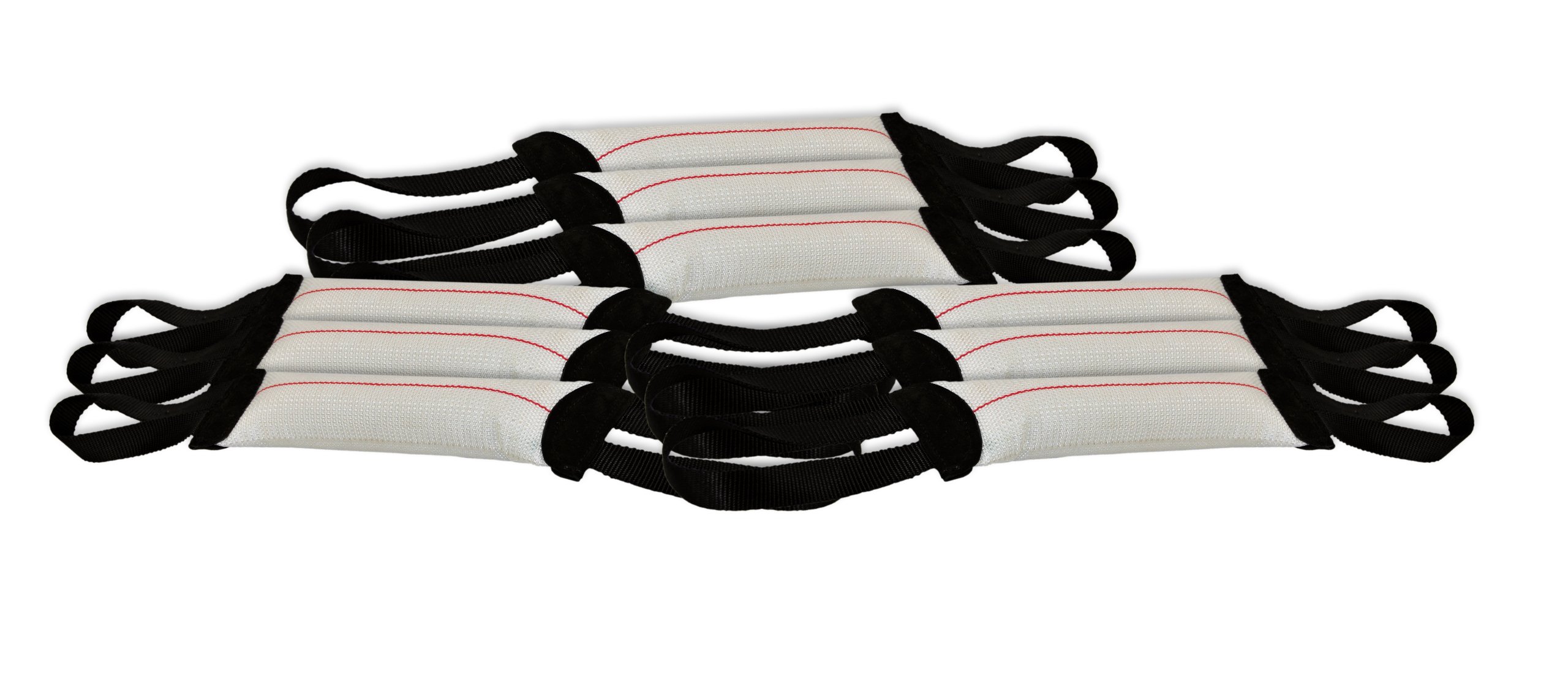Dean & Tyler 9-Pack Heavy Duty Fire Hose Dog Tug Toys, 12