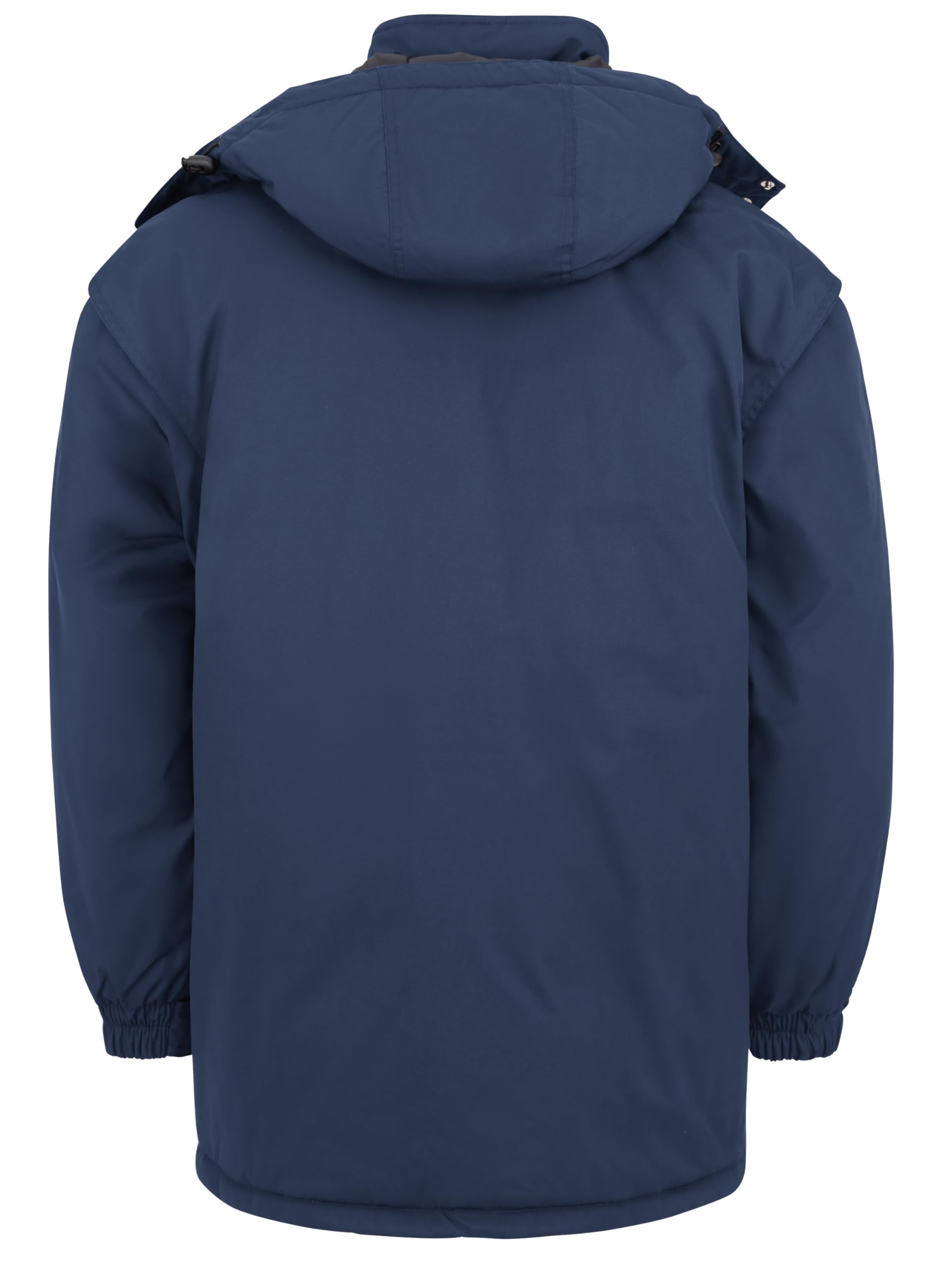 Red Kap Men's Heavyweight Parka Jacket - Winter Work Coat for Cold Weather, Water-Resistant & Windproof - Ideal for Construction, Outdoor Jobs & Harsh Conditions