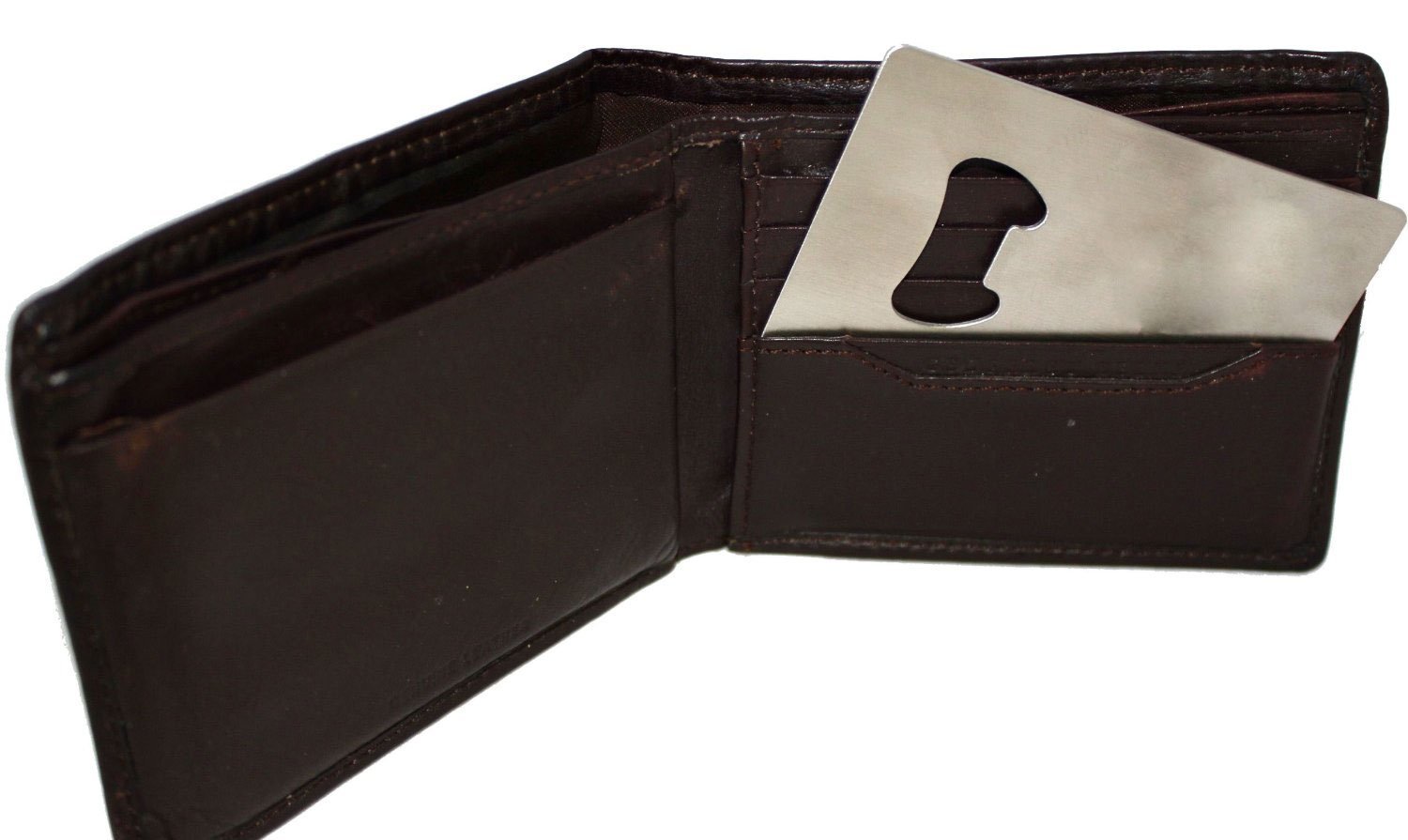 Stainless Steel Credit Card Bottle Opener - Compact Wallet-Sized Design for Bars, Parties, Camping & Everyday Carry