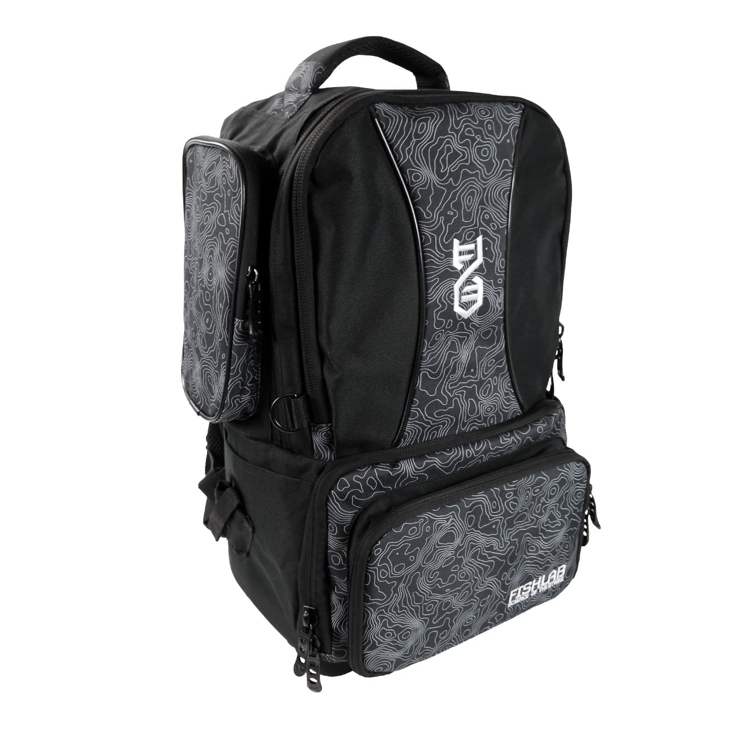 FishLab Fishing Tackle Backpack - Waterproof & Durable Gear Storage for Bass, Fly Fishing & Outdoor Adventures - Perfect for Anglers & Camping Trips