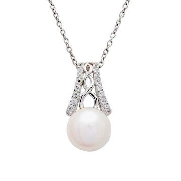 Trinity Pearl Pendant Necklace - Elegant 3-Pearl Jewelry Gift for Women - Perfect for Weddings, Anniversaries & Special Occasions