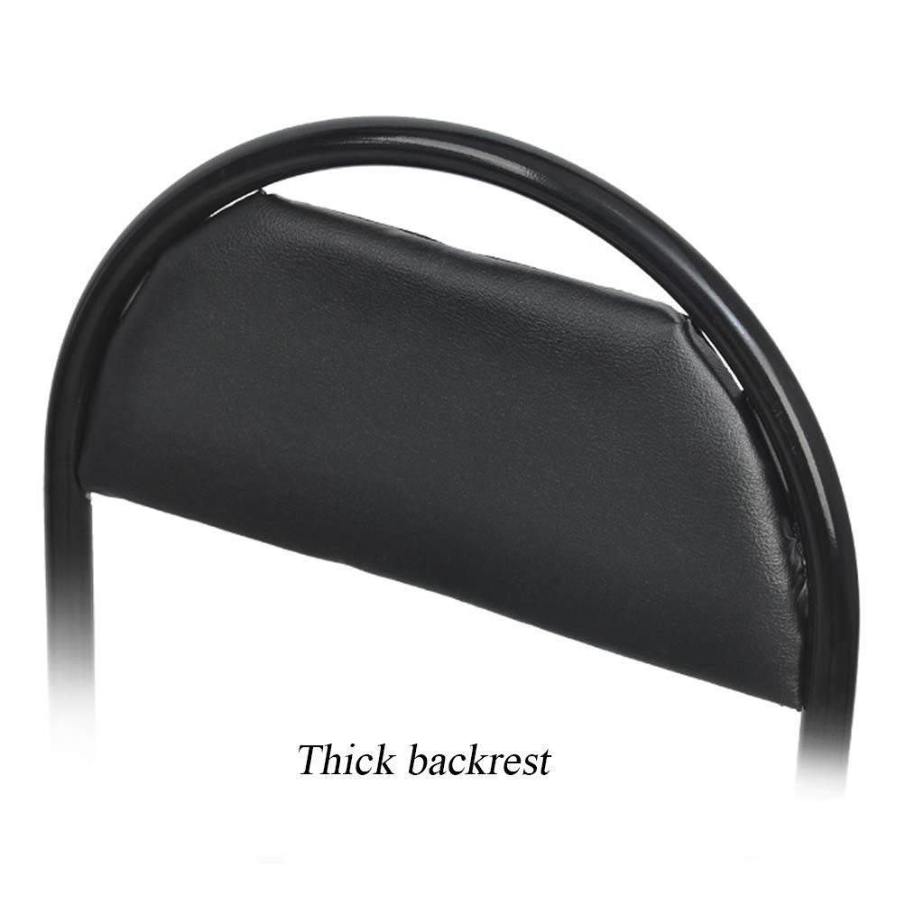 **Portable Folding Commode Chair with Arms & Backrest - Lightweight Toilet Seat for Elderly, Disabled & Pregnancy - Homecare Bathroom Support for Indoor & Outdoor Use**