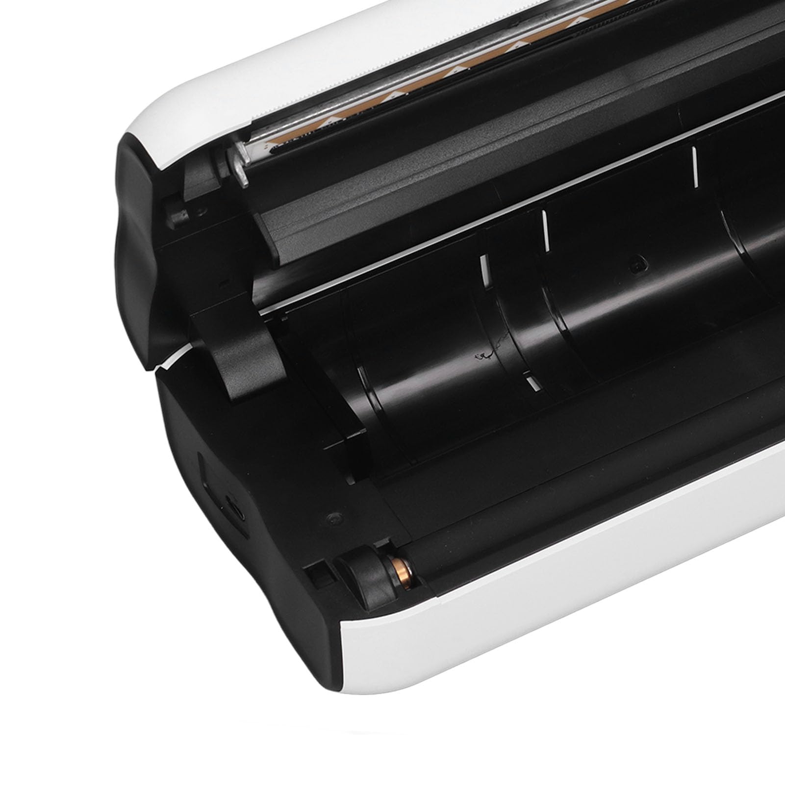 YWBL-WH Portable A4 Thermal Printer - Inkless, Rechargeable with 2500mAh Battery, Compatible with iOS - Direct Printing for Labels, Receipts & Documents | Perfect for Home Office, Shipping & Retail Businesses
