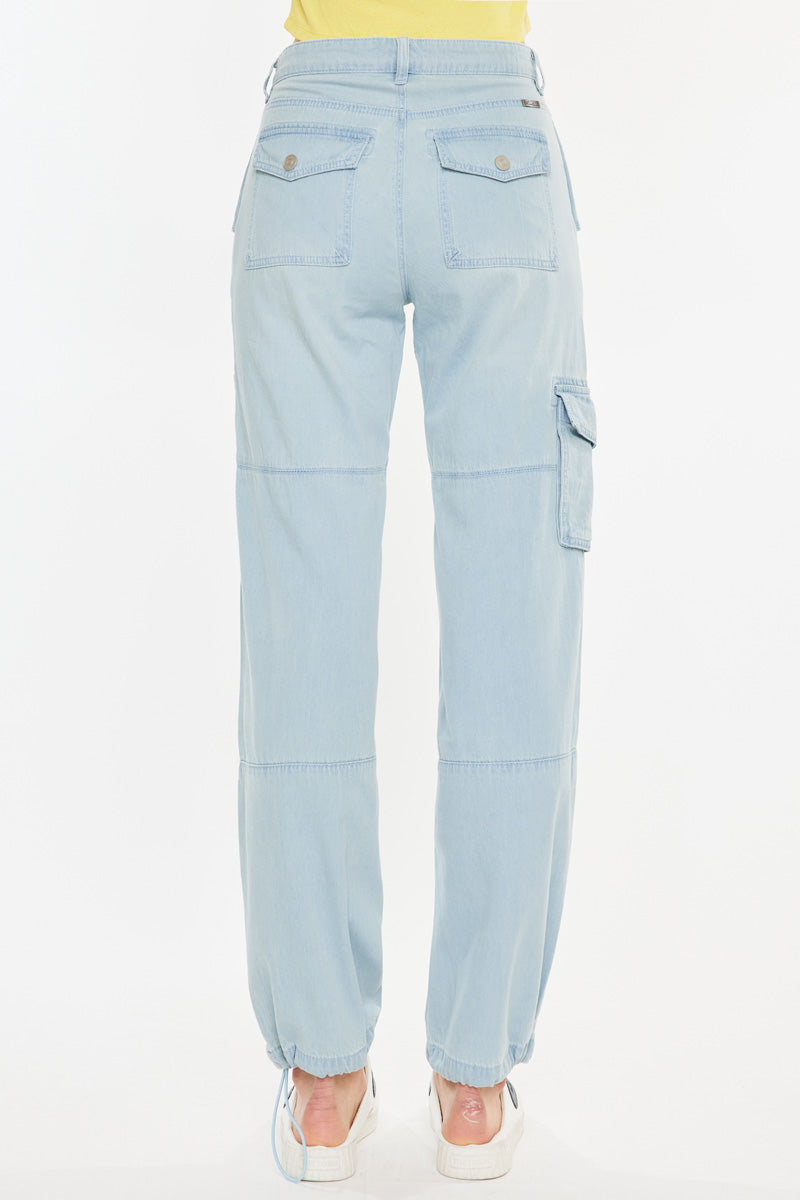 Marina Low Slung Cargo Pants for Women - Stylish & Comfortable Military Utility Pants with Multiple Pockets - Perfect for Outdoor Adventures, Travel & Casual Wear
