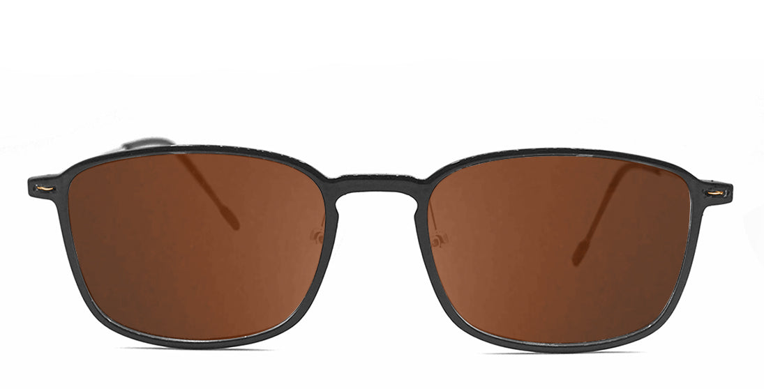 E3530 Polarized Sunglasses for Men & Women - UV Protection, Lightweight & Stylish Black Frame - Perfect for Driving, Running, and Outdoor Activities