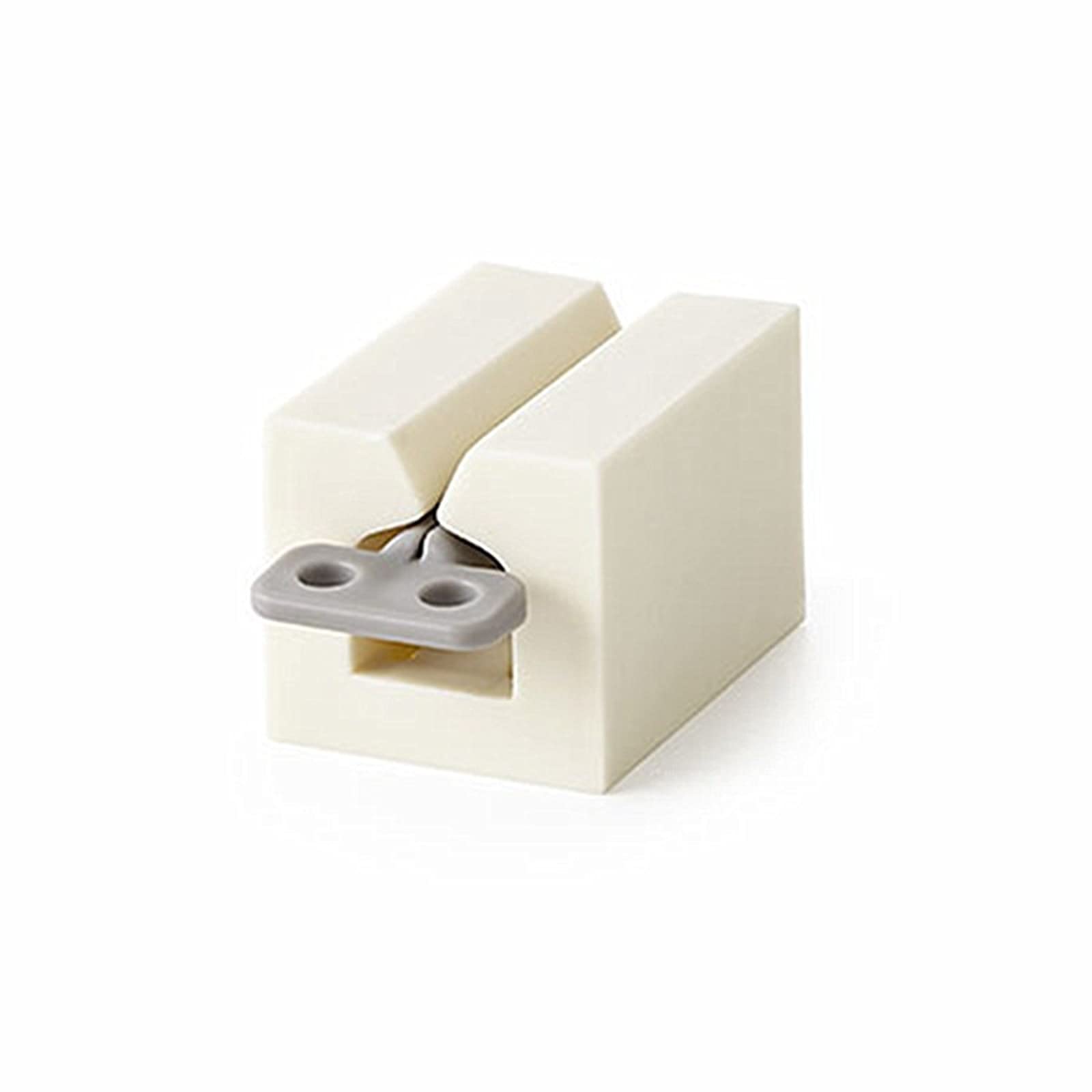 Plastic Toothpaste Squeezer - 4 Colors Bathroom Organizer for Easy Dispensing & Storage (Beige)