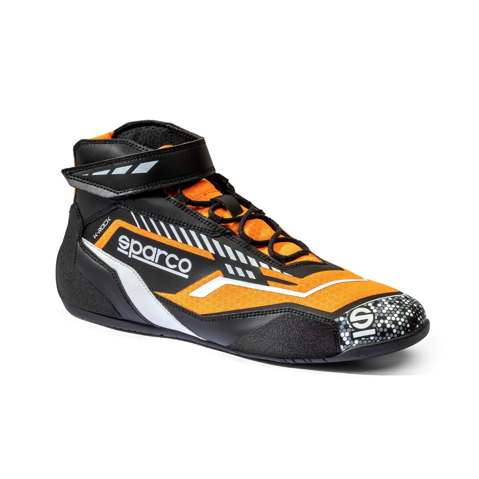 SPARCO K ROCK 2025 Racing Shoes - Men's High-Performance Driving Shoes for Track & Motorsport - Lightweight Breathable with Enhanced Grip for Racing, Simulator & Car Enthusiasts