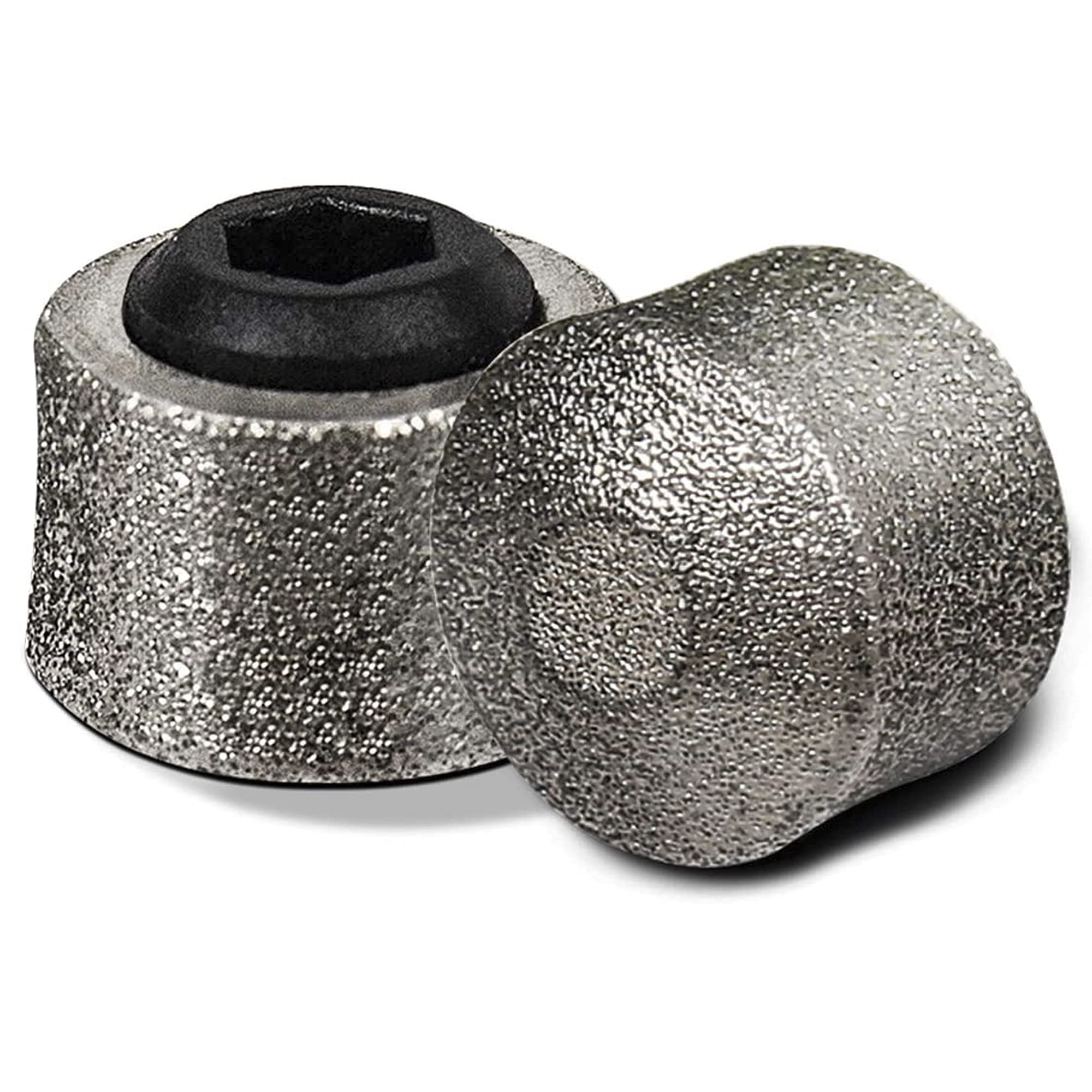Professional Dog Nail Grinder Replacement Heads - 2 Pack Diamond Tip Grinding Wheels for Pet Paws & Claws | Safe & Durable Nail Care Accessories | Perfect for Small & Medium Dogs at Home Grooming