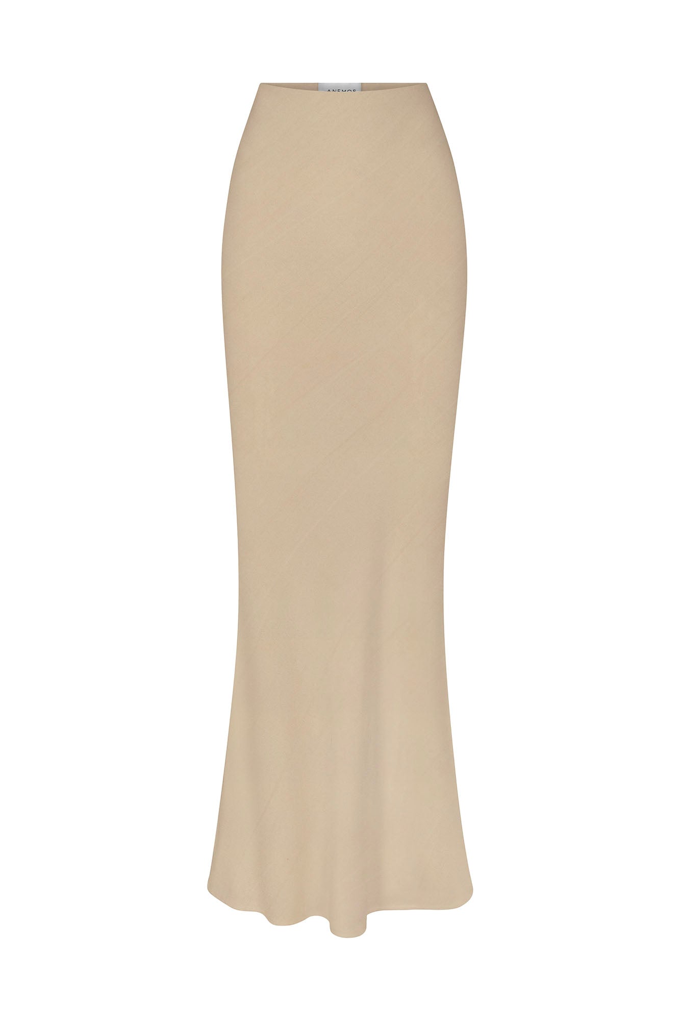 Elegant Bias Cut Maxi Skirt for Women - Flowy A-Line Long Skirt with Side Slit | Perfect for Beach, Wedding & Summer Outfits