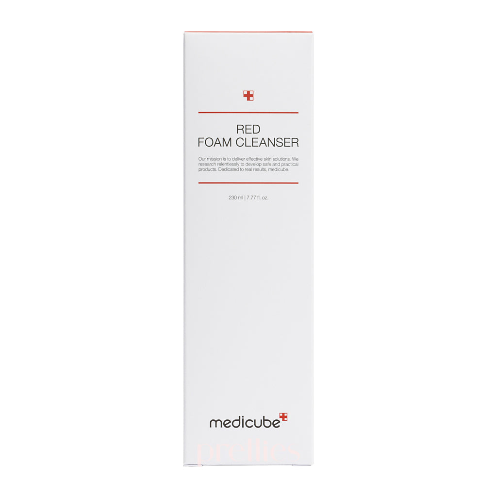 Medicube Red Foam Cleanser 120ml - Deep Pore Cleansing for Acne Prone Skin | Korean Skincare for Oily & Sensitive Skin | Daily Face Wash for Clear Complexion