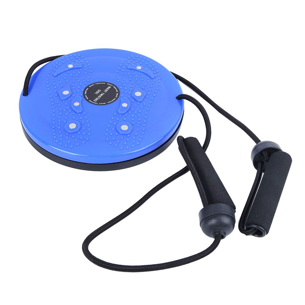 Magnetic Waist Twisting Disc with Pull Rope - Exercise & Massage Fitness Equipment for Core Workout, Slimming & Foot Massage - Perfect for Home Gym, Office Workout & Relaxation Therapy