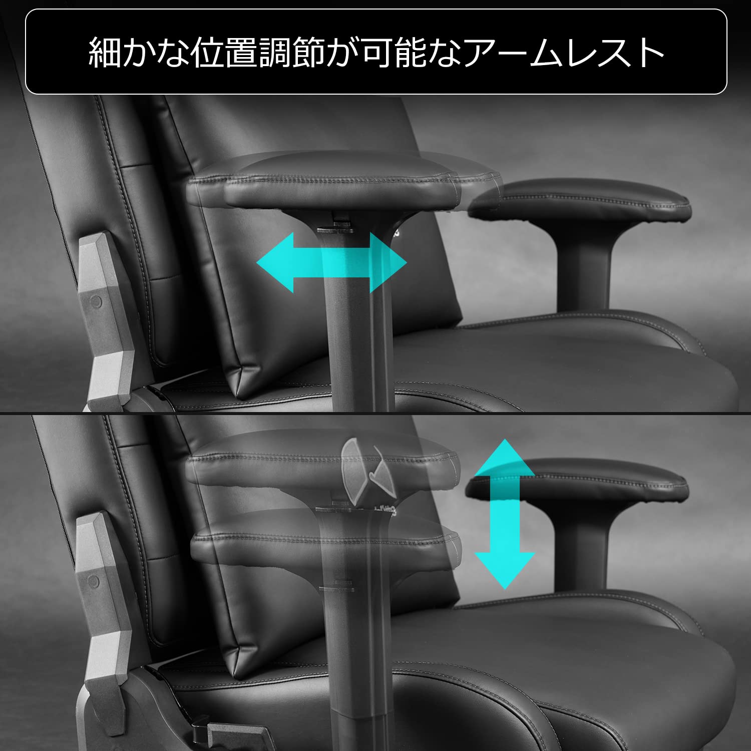 Bauhutte G-370PU-BK Black PU Leather Gaming Sofa Chair - Ergonomic Video Game Chair with Lumbar Support for PC, Console & Home Theater Comfort - Perfect for Gaming, Streaming & Relaxing