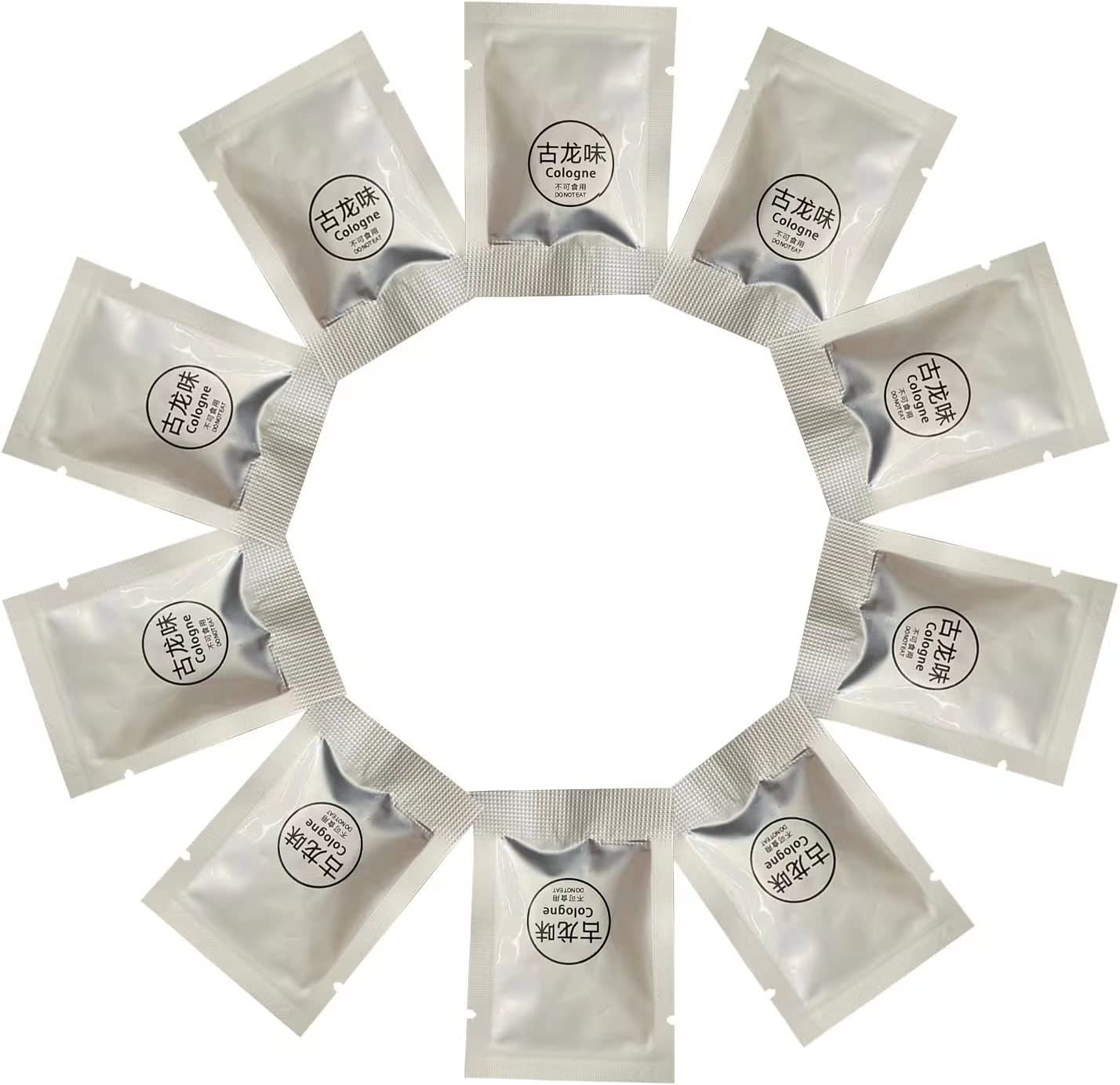 10 Pack Car Air Freshener Vent Clips Refills - Long Lasting Solid Fragrance Replacement Pads for Cars, Trucks & SUVs - Cologne Scent - Eliminate Odors & Freshen Your Vehicle Interior