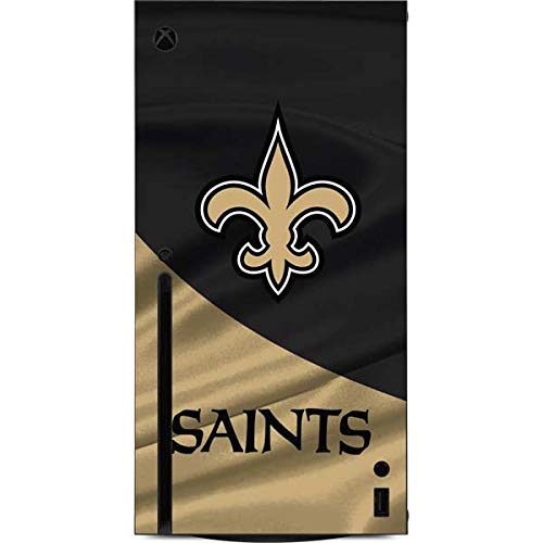 Officially Licensed NFL New Orleans Saints Gaming Skin for Xbox Series X Console - Custom Decal Wrap for Enhanced Protection & Team Spirit | Perfect for Gamers & Football Fans