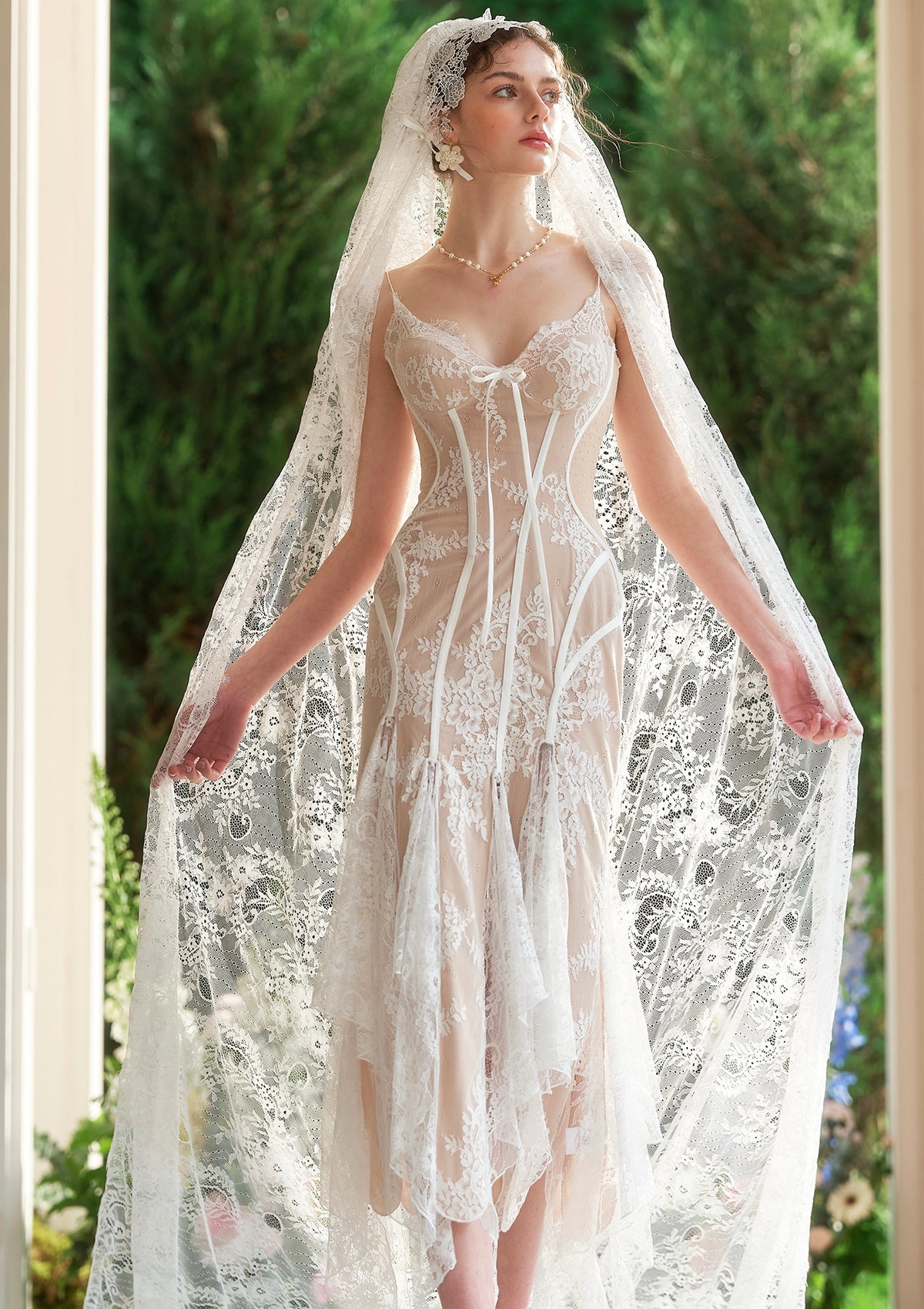 Elegant The Tribute of Rain Corset Dress for Women - Vintage Inspired Lace-Up Formal Gown for Evening Parties, Weddings & Special Occasions