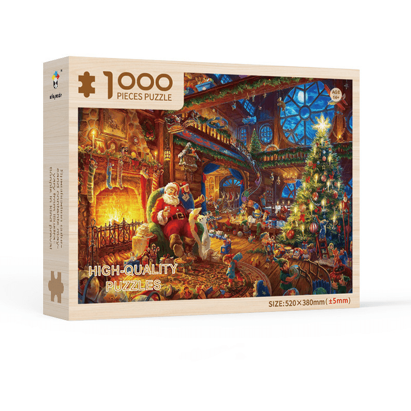 1000 Piece Adult Jigsaw Puzzle - Challenging & Relaxing Brain Teaser for Stress Relief, Home Decor & Family Game Night