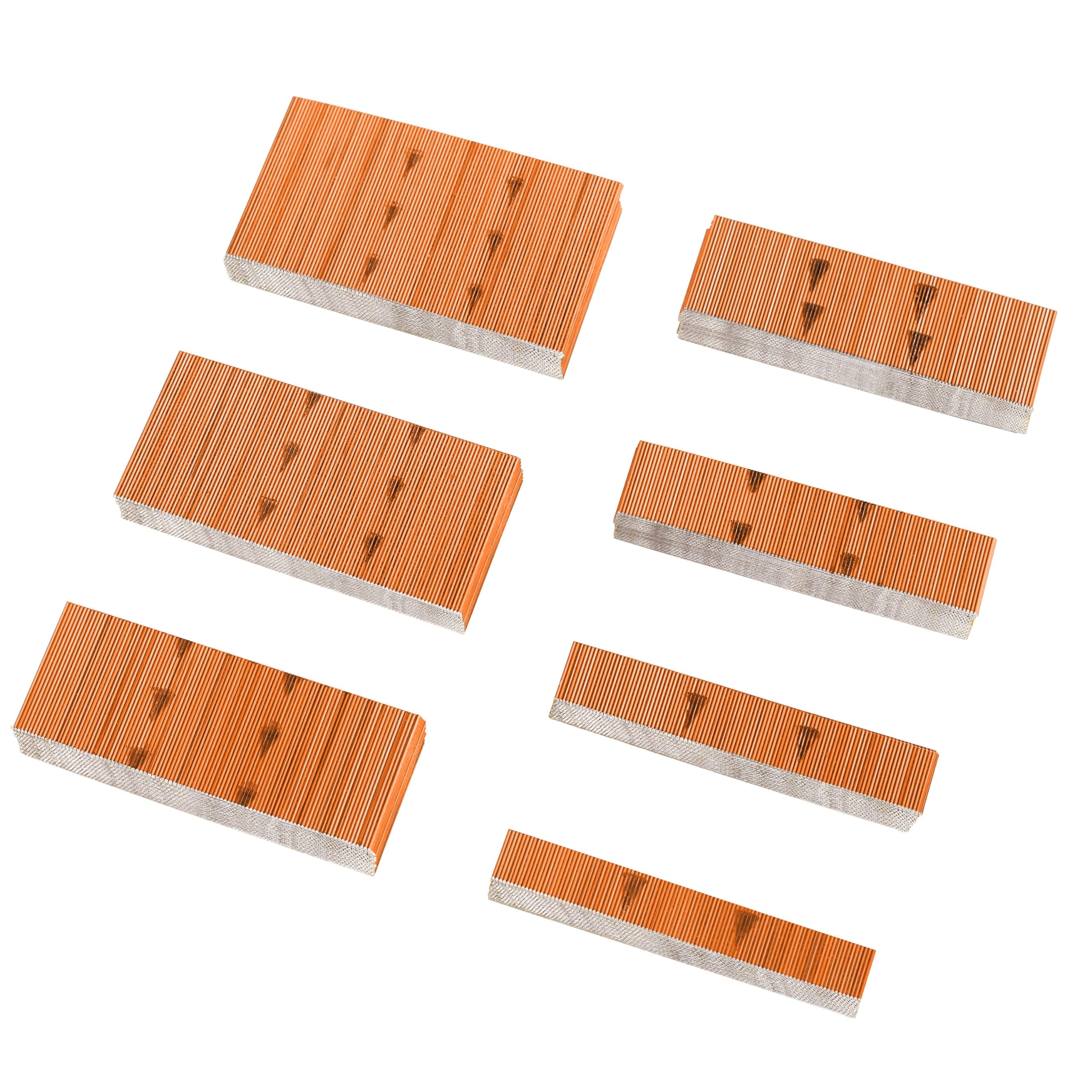14000 Pcs 23 Gauge Headless Pin Nails - 7 Sizes (3/8