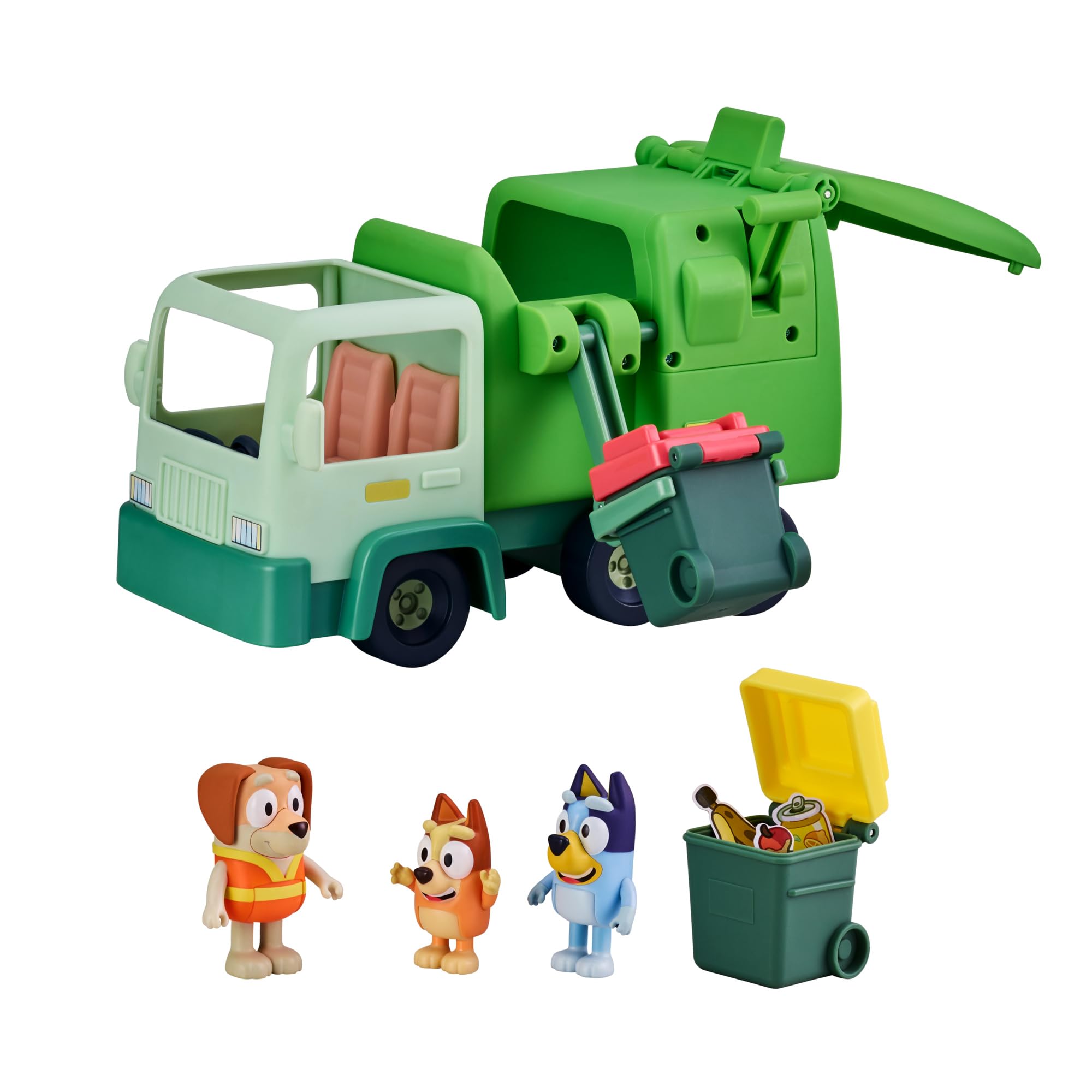 Bluey Garbage Truck Playset with 2.5