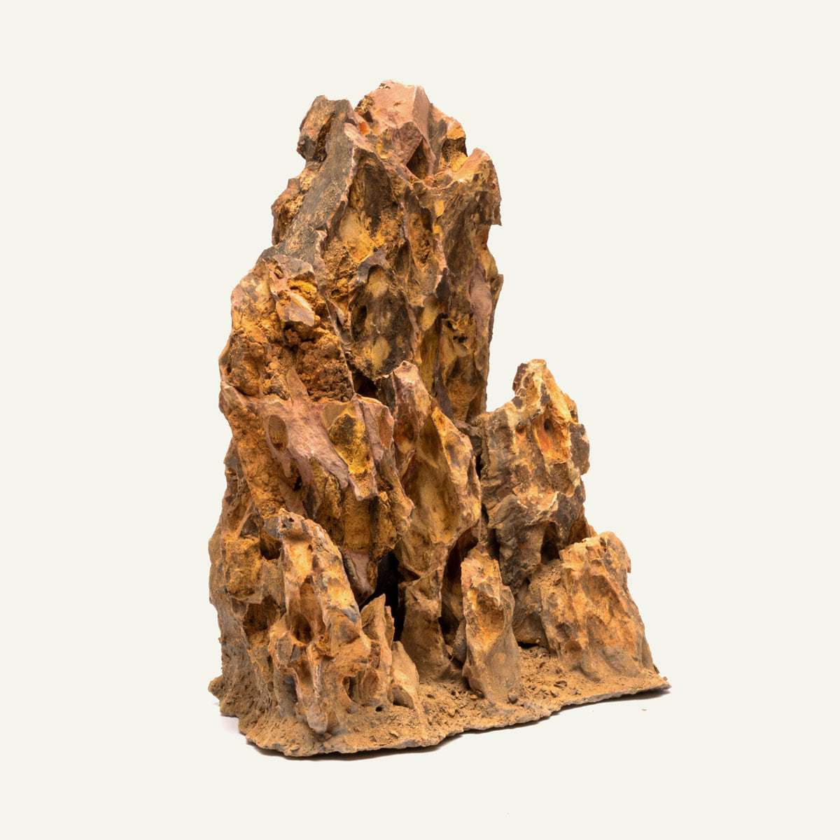 Premium Flat Bottom Dragon Ohko Stone for Aquascaping - Natural Hardscape Rock for Fish Tanks, Aquariums & Zen Gardens