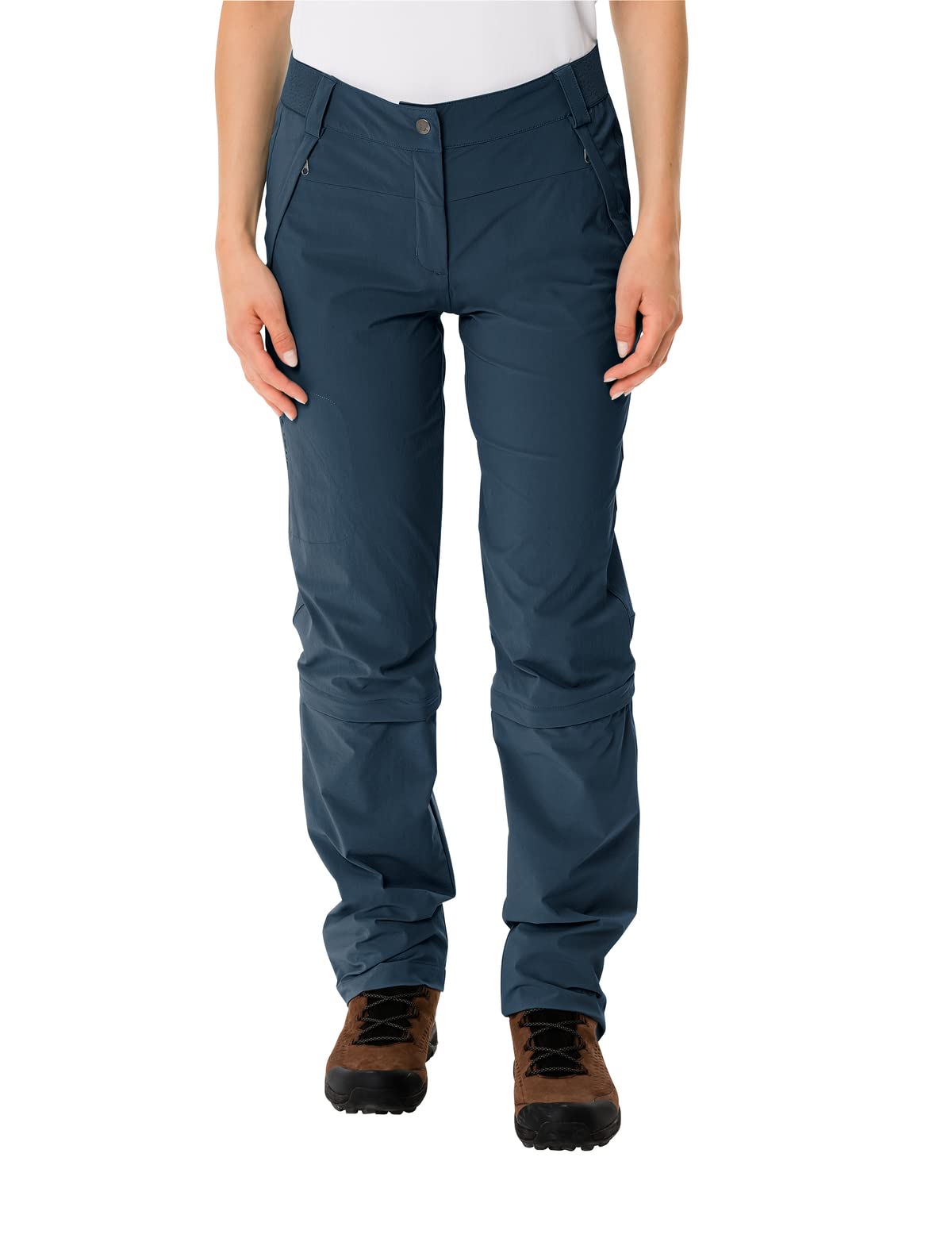 VAUDE Women's Farley Stretch III Hiking Pants - Lightweight, Water-Resistant Outdoor Adventure Pants for Trekking, Camping & Travel