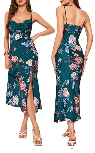 Blackish Green Floral