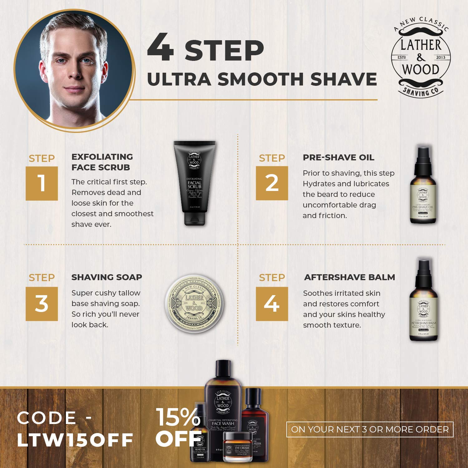 Men's Activated Charcoal Daily Face Wash & Cleanser - Deep Cleansing for Oily Skin with Cool Tingly Sensation - Removes Dirt, Oil & Impurities - 8oz - Perfect for Morning & Night Skincare Routine