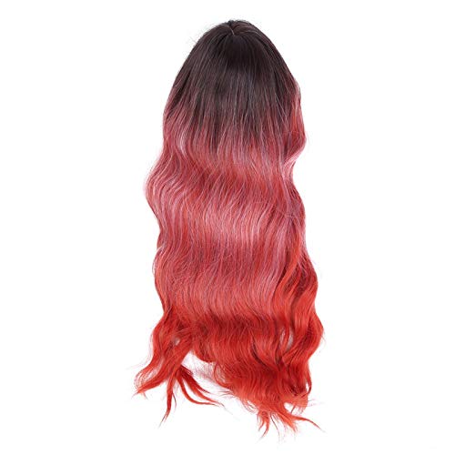 Heat-Resistant Fashionable Wavy Synthetic Wigs for Women - Perfect for Cosplay, Parties, and Daily Styling