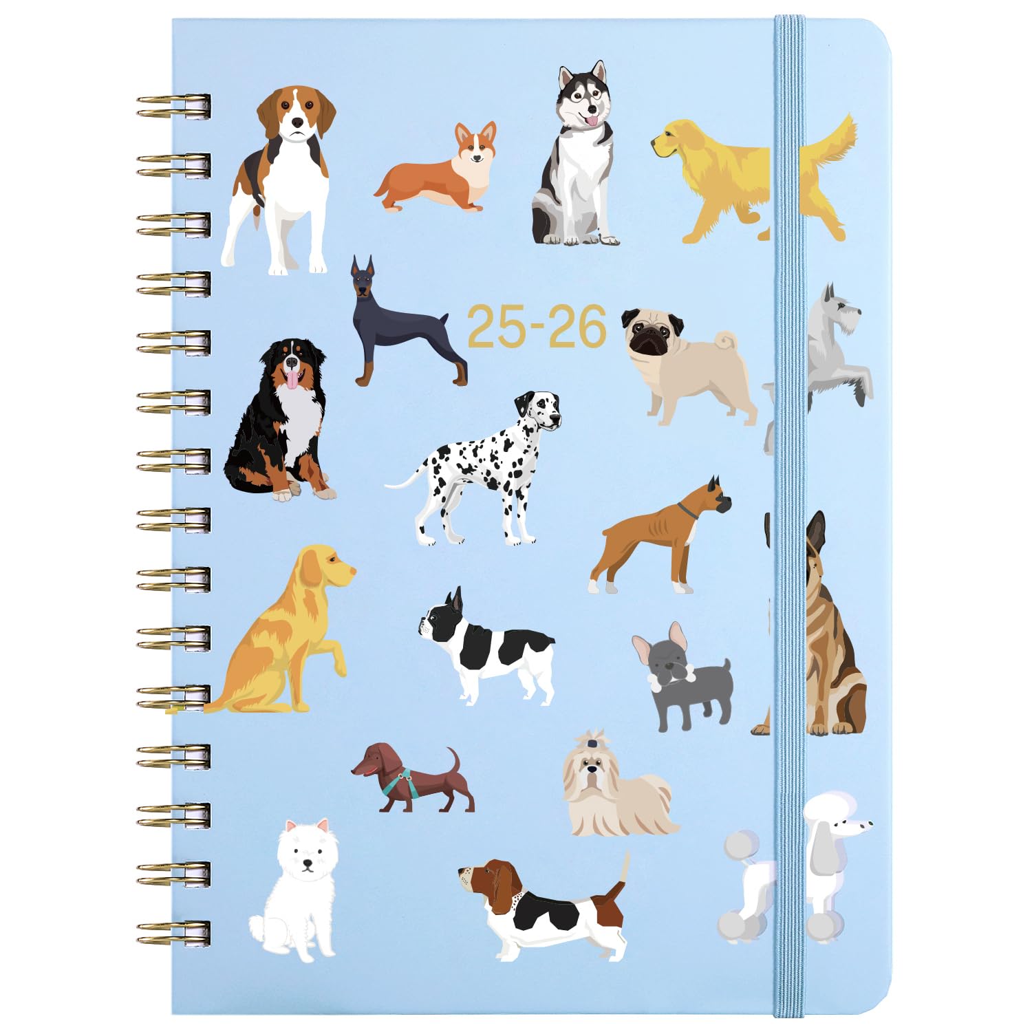 2025-2026 Weekly & Monthly Planner with Tabs - July 2025 to June 2026 Academic Year, 6.5