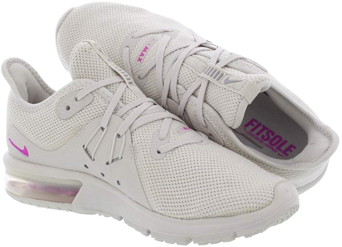Nike Women's Air Max Sequent 3 Low-Top Lace-Up Running Shoes - Lightweight Cushioned Sneakers for Jogging, Gym Workouts & Everyday Comfort