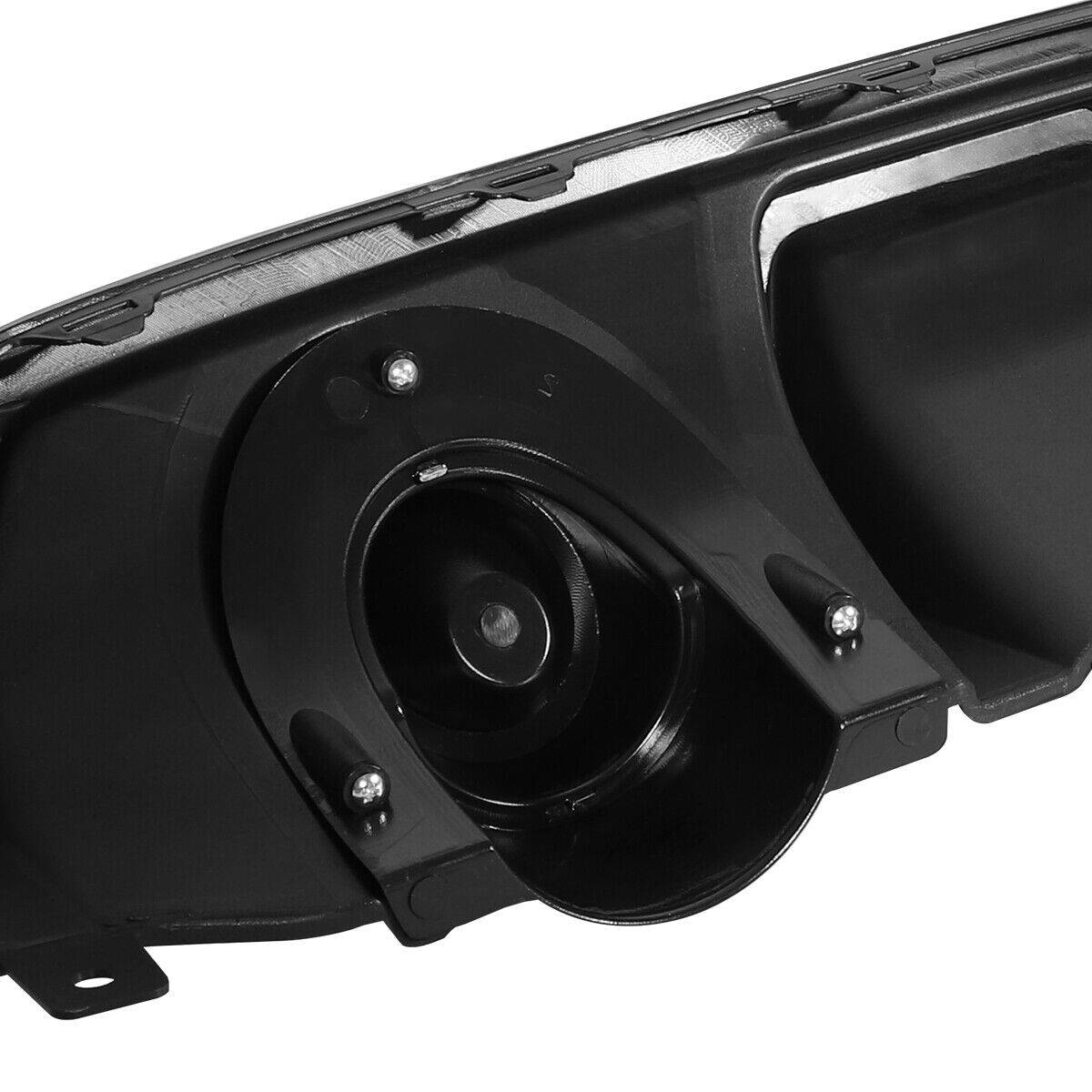 2016-2021 Honda Civic Sedan Rear Diffuser - Matte Black with Decorative Exhaust Tips | Car Body Kit Upgrade for Enhanced Style & Performance | Perfect for Street Racing & Car Shows