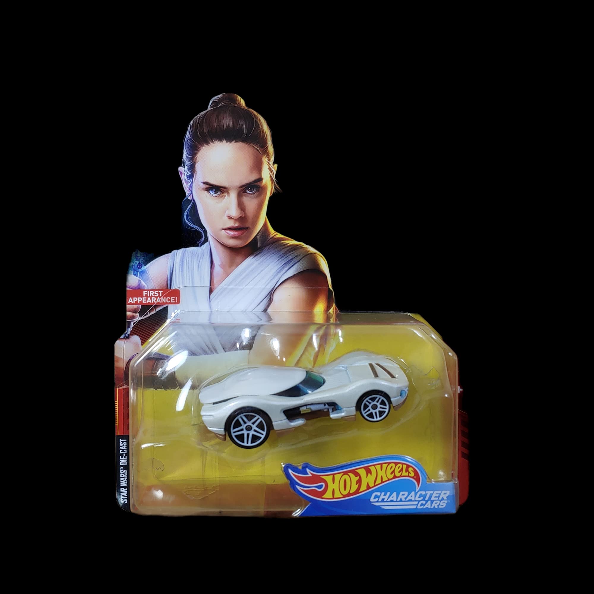 Mattel Disney Hot Wheels Star Wars Rey Die-Cast Car - 1:64 Scale Collectible Toy Vehicle for Kids & Adults | Perfect for Display, Gifts & Play Scenes