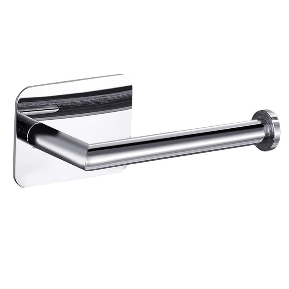 Stainless Steel Toilet Paper Holder - Cabilock Bathroom Tissue Roll Holder with Modern Design for Home, Kitchen, and Office Use (A02)