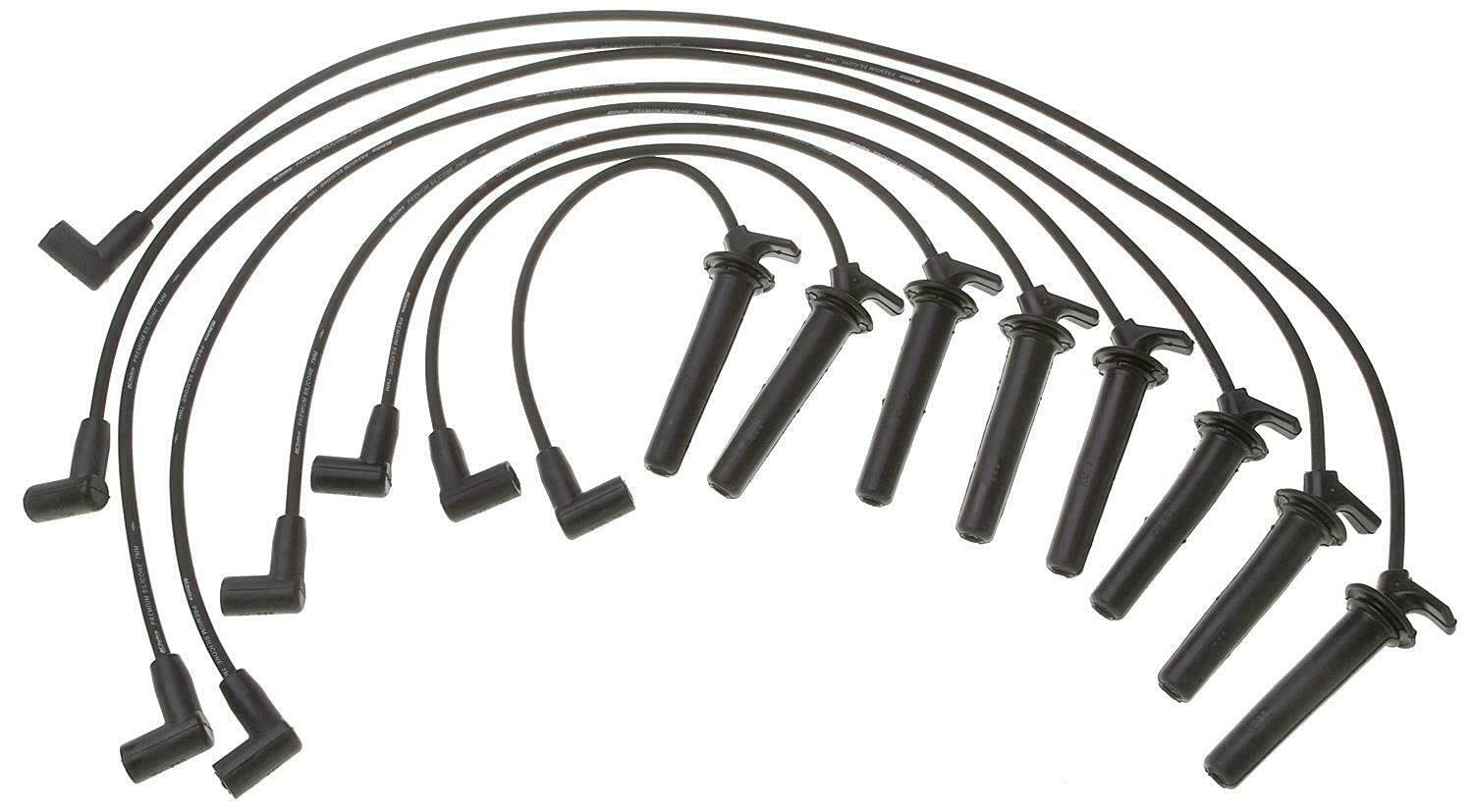 High Performance Spark Plug Wire Set Compatible with 1995-1997 Cadillac DeVille, Eldorado & Seville - Durable Ignition Wires for Smooth Engine Performance - Perfect for DIY Auto Repair & Maintenance