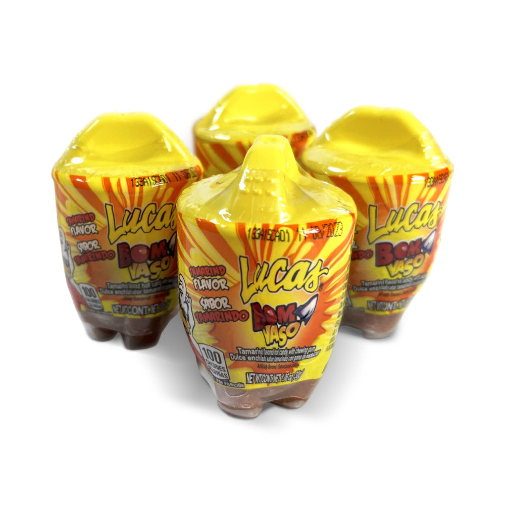 Lucas Bomvaso Tamarindo Candy - 10 Count Box | Sweet & Tangy Tropical Flavor | Perfect for Parties, Gifts & Snacking