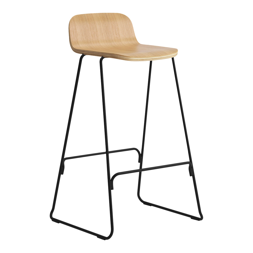 Just Bar Stool with Back - Adjustable Height Counter Stool for Kitchen Island, Breakfast Nook & Home Bar - Comfortable Back Support, Modern Design - Perfect for Dining, Entertaining & Small Spaces