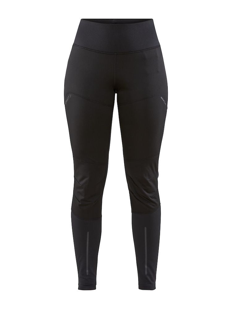 Women's ADV Essence Wind Tight Running Pants - High Waist Yoga Leggings for Women, Black - Perfect for Gym, Workout & Casual Wear