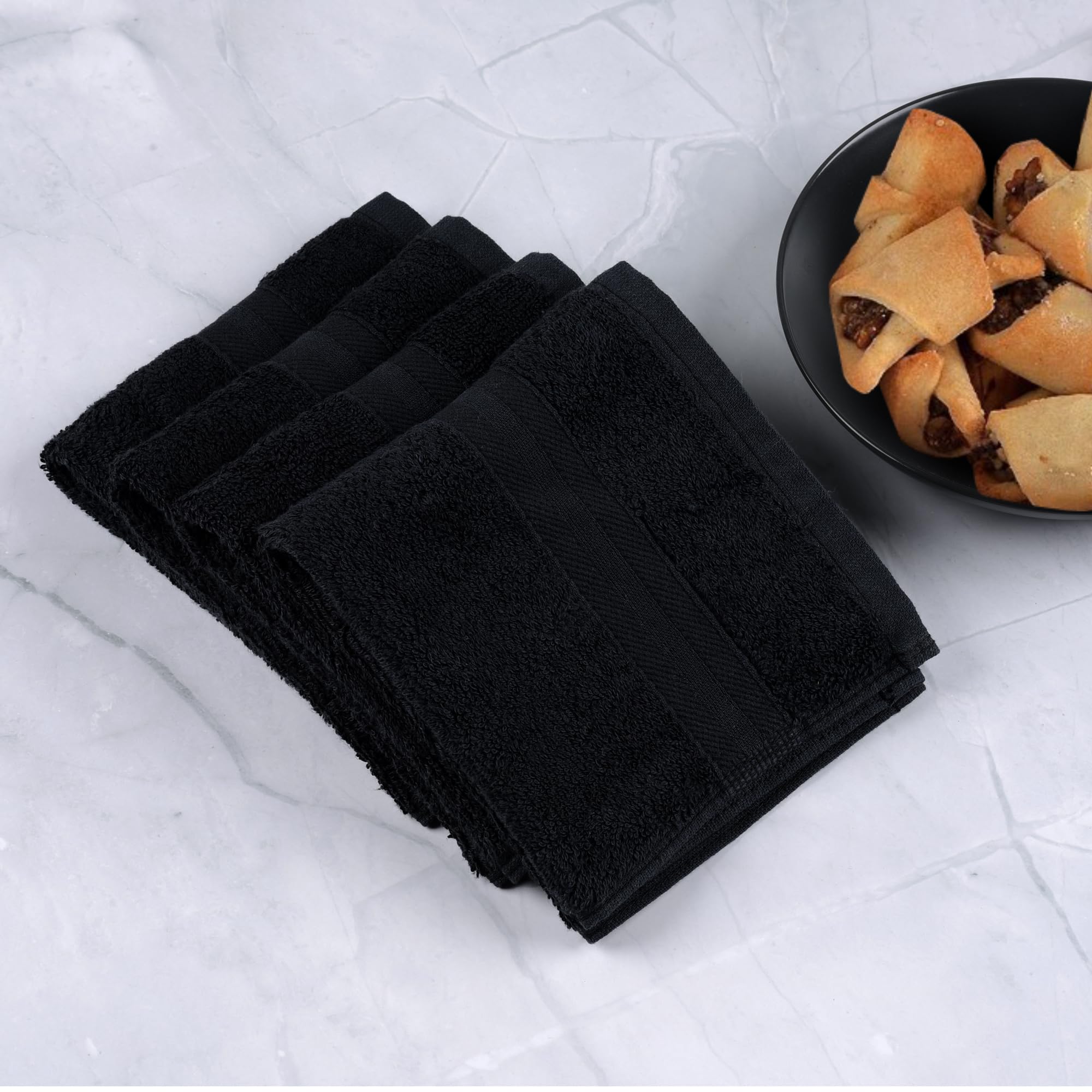 Quick-Dry Soft High Absorbent 100% Cotton Fingertip Towels 11