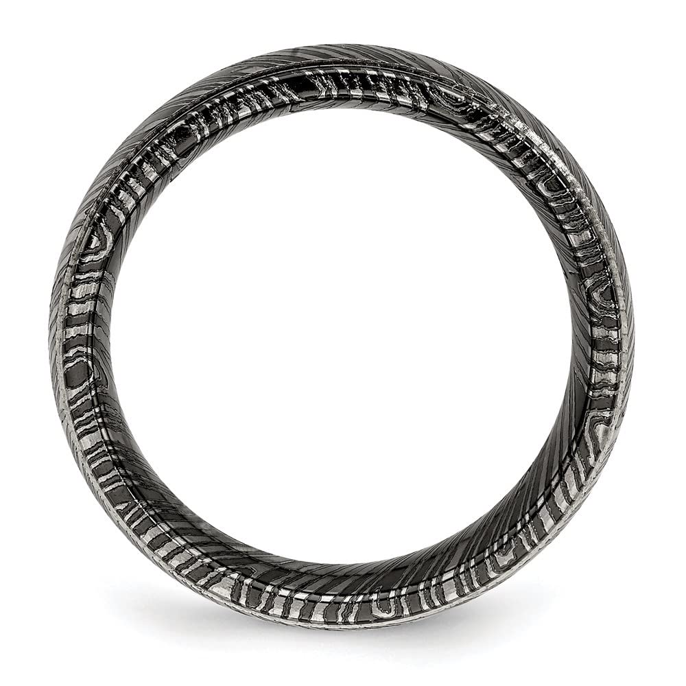 Titanium Wedding Band Ring for Men - 7mm Domed Step Edge Design, Comfort Fit, Hypoallergenic, Durable & Lightweight - Perfect for Engagement, Anniversary, and Everyday Wear