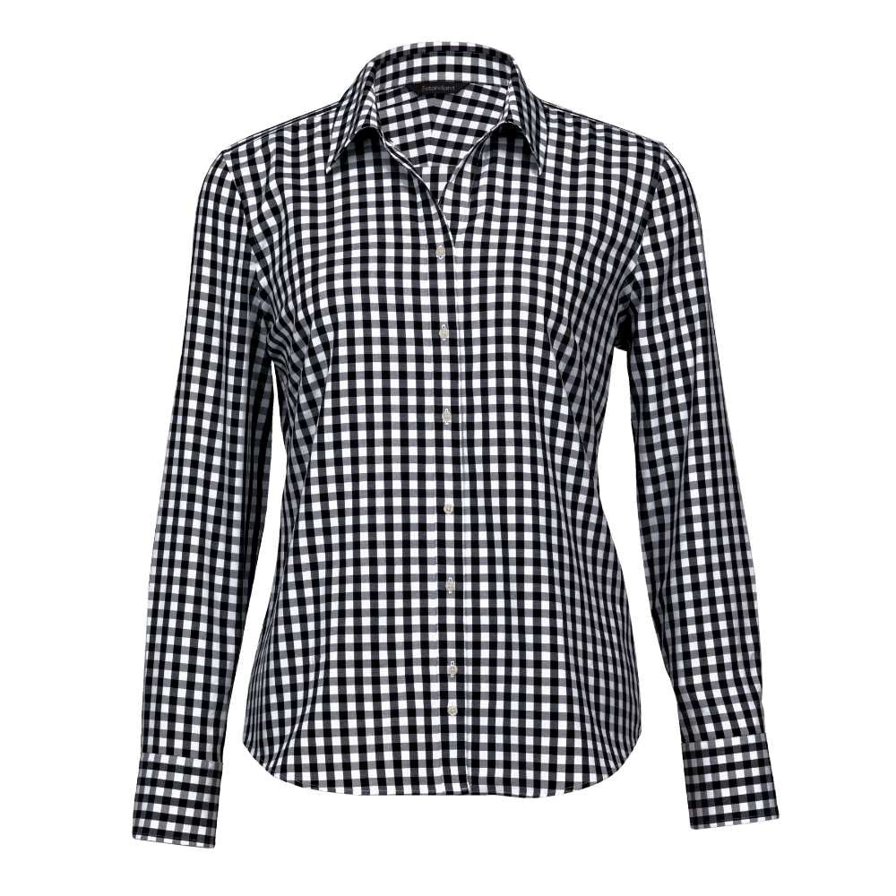 The Hartley Check Shirt for Women | Stylish Casual Button-Down Shirt | Perfect for Office, Outings & Layering