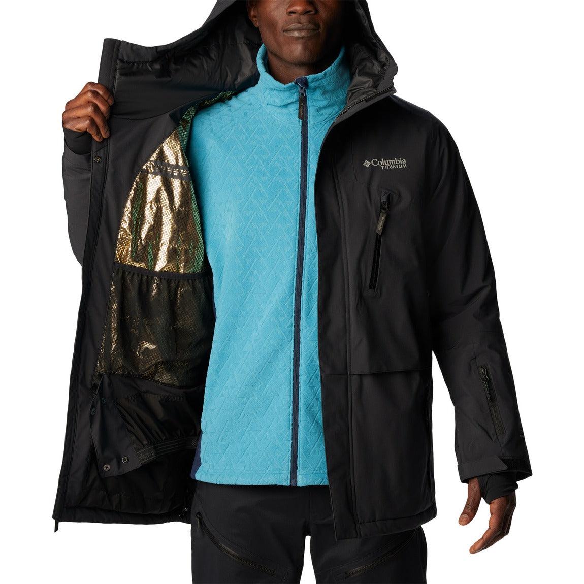 Columbia Men's Aerial Ascender™ II Jacket - Lightweight Waterproof Hiking & Outdoor Adventure Shell - Perfect for Camping, Travel & Everyday Wear