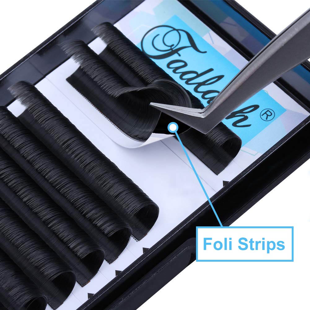 Premium 13mm 0.07mm DD Curl Volume Lash Extensions - 2D to 20D Cluster Lashes for Easy Fanning | Professional Salon Quality Eyelash Extensions for Dramatic Eye Makeup & Special Occasions