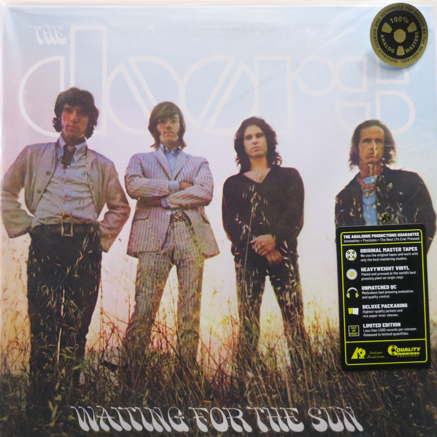 DOORS 'Waiting For The Sun' 180g Vinyl Record - Analogue Productions 45rpm 2LP Limited Edition | High-Quality Audiophile Pressing for Music Collectors & Classic Rock Enthusiasts - Perfect for Home Listening, Gifts & Vinyl Collections