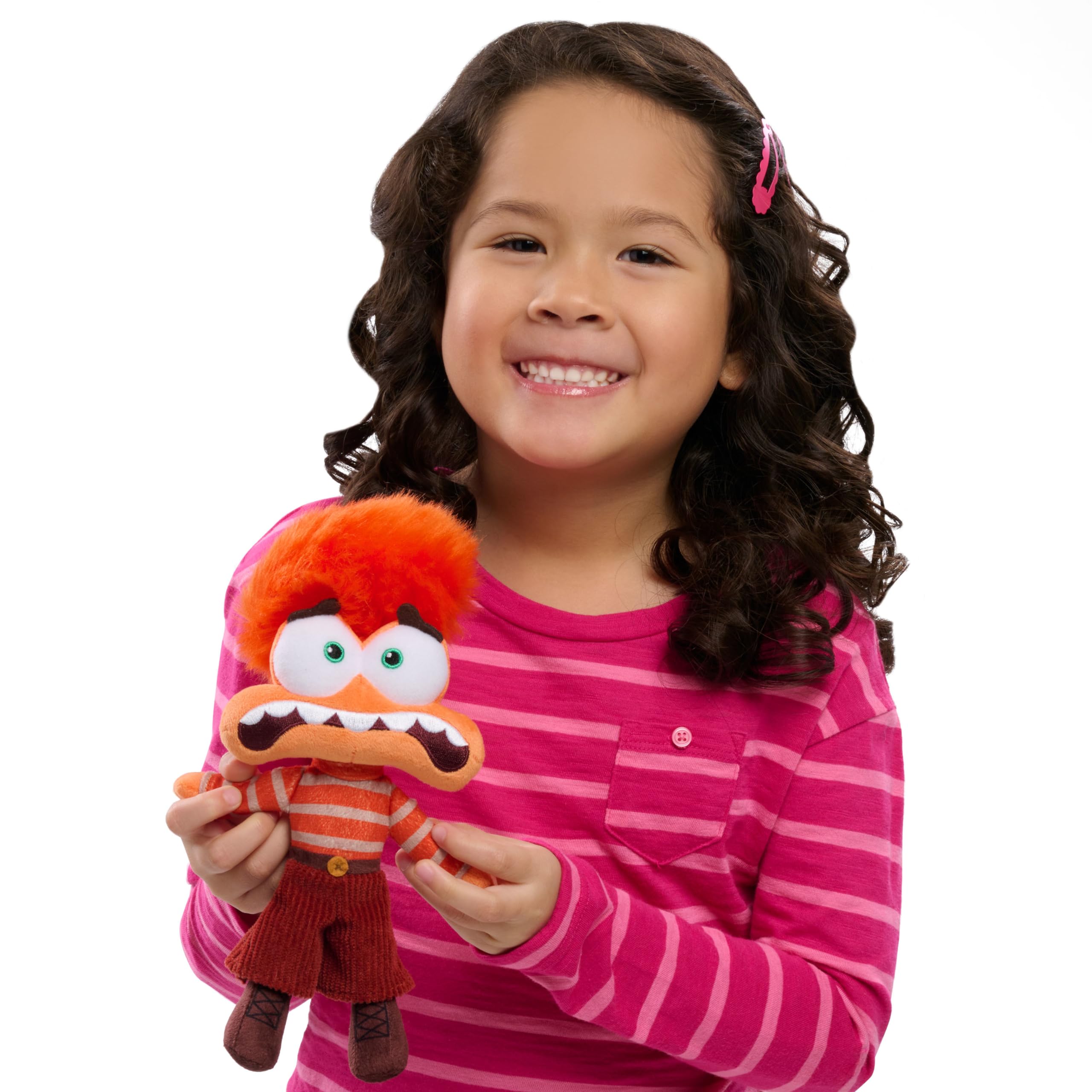 Inside Out 2 Talk It Out Anxiety Plush Toy - Soft Stuffed Animal for Kids Ages 3+ | Just Play Official | Emotional Support Toy for Preschoolers & Disney Movie Fans