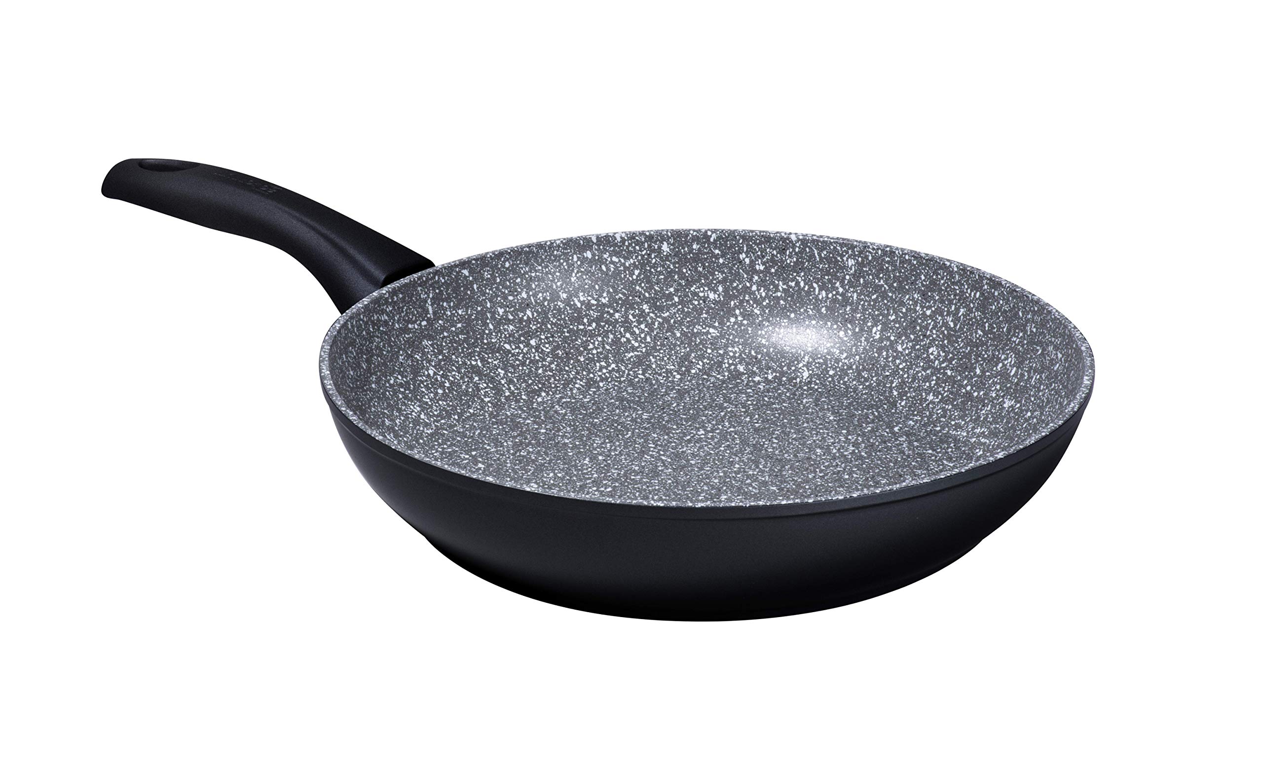 Bialetti Black Pearl Universal Nonstick Frying Pan 11 Inch - Premium Cookware for Sauteing, Frying & Cooking - Perfect for Gas, Electric & Induction Stoves