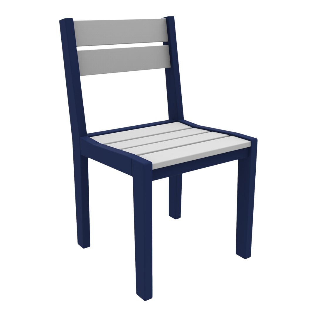 Stylish Coastline Cafe Dining Chair - Modern Wooden Bistro Chair for Kitchen, Restaurant & Patio - Perfect for Home, Cafe & Outdoor Dining