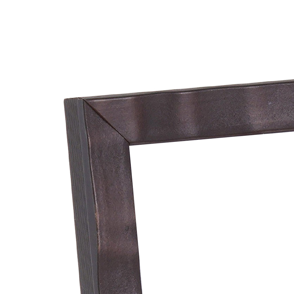 Premium Dark Cocoa Narrow Width Table Top Frame - Elegant Display for Home Decor, Office, and Retail Use